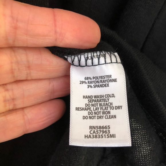 🖤SOLD🖤Halogen Tie Sleeve Sweater in Black - Picture 4 of 6